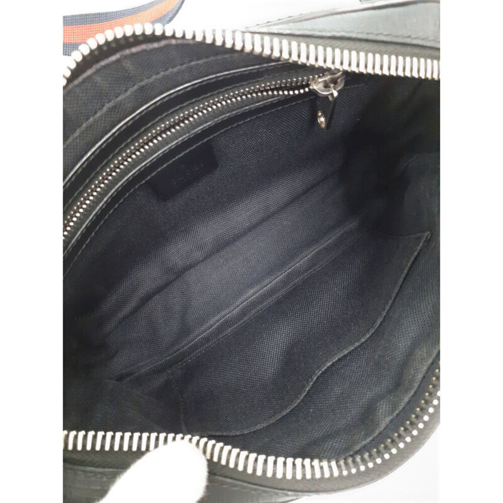 Gucci Supreme Bag Belt Cat Tiger Black Body Soft GG - Picture 3 of 9